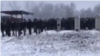 Предположительно, кадр видео с похорон Абдуллаха Анзорова в Чечне